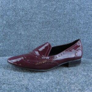 Ivanka Trump Women‎ Loafer Shoes Purple Patent Leather Slip On Size 7 Medium